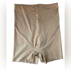 Spanx Simplicity Everyday Shaper Size 3X Thigh Length Nude Compression Slimming